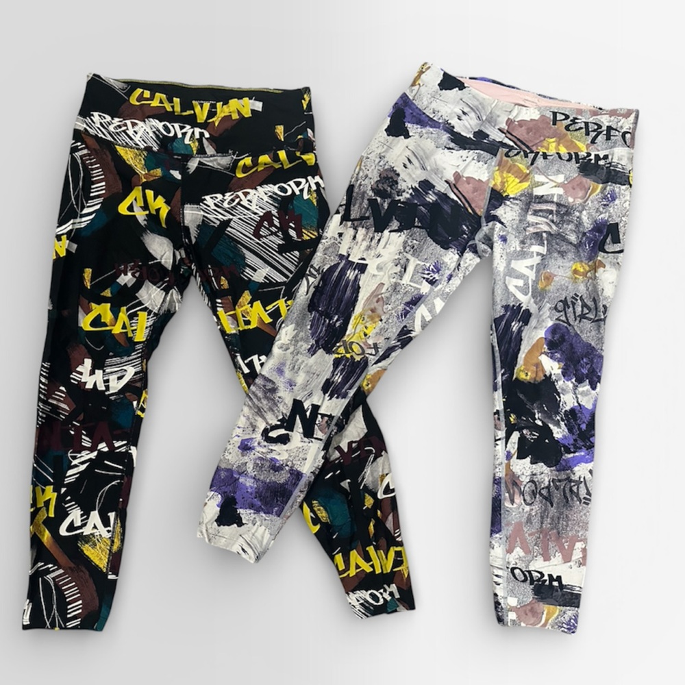 Calvin Klein Multicolor Graphic Leggings
